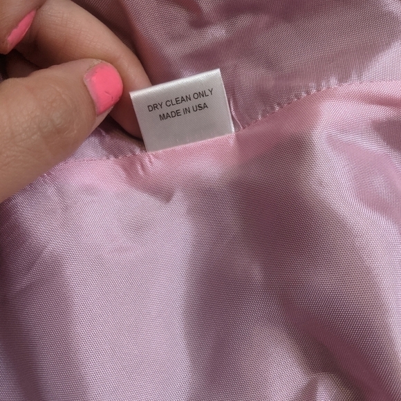 REBECCA Taylor plaid blazer jacket Brown Pink Stripe - Picture 4 of 12